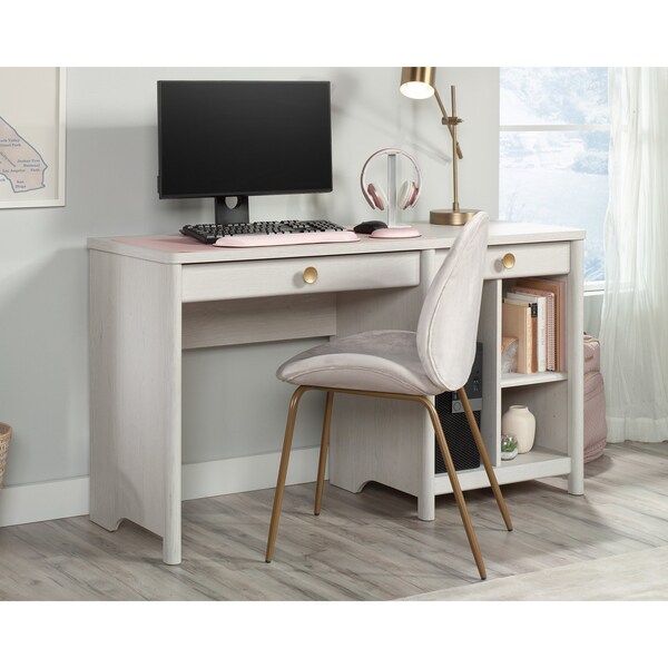 Desk, 19.45 in D X 30 in H, 53.15 in W X Engineered wood